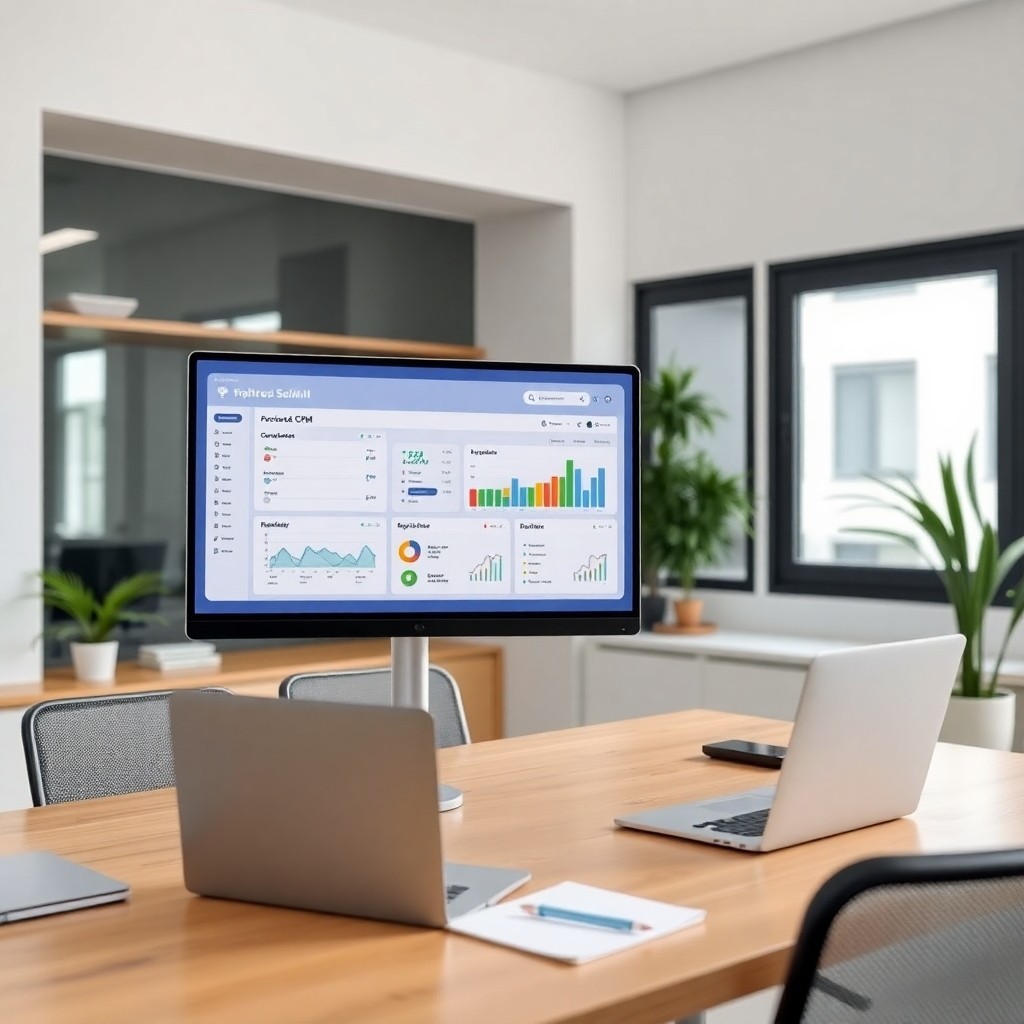 CRM dashboard