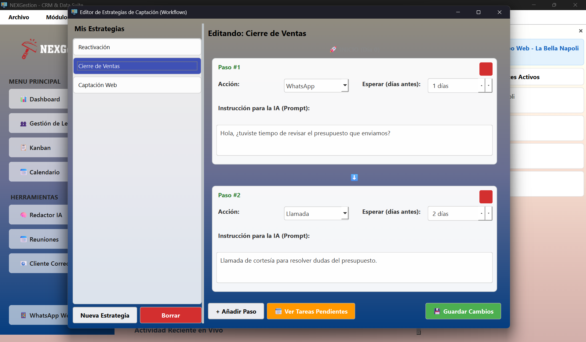 estrategias captacion